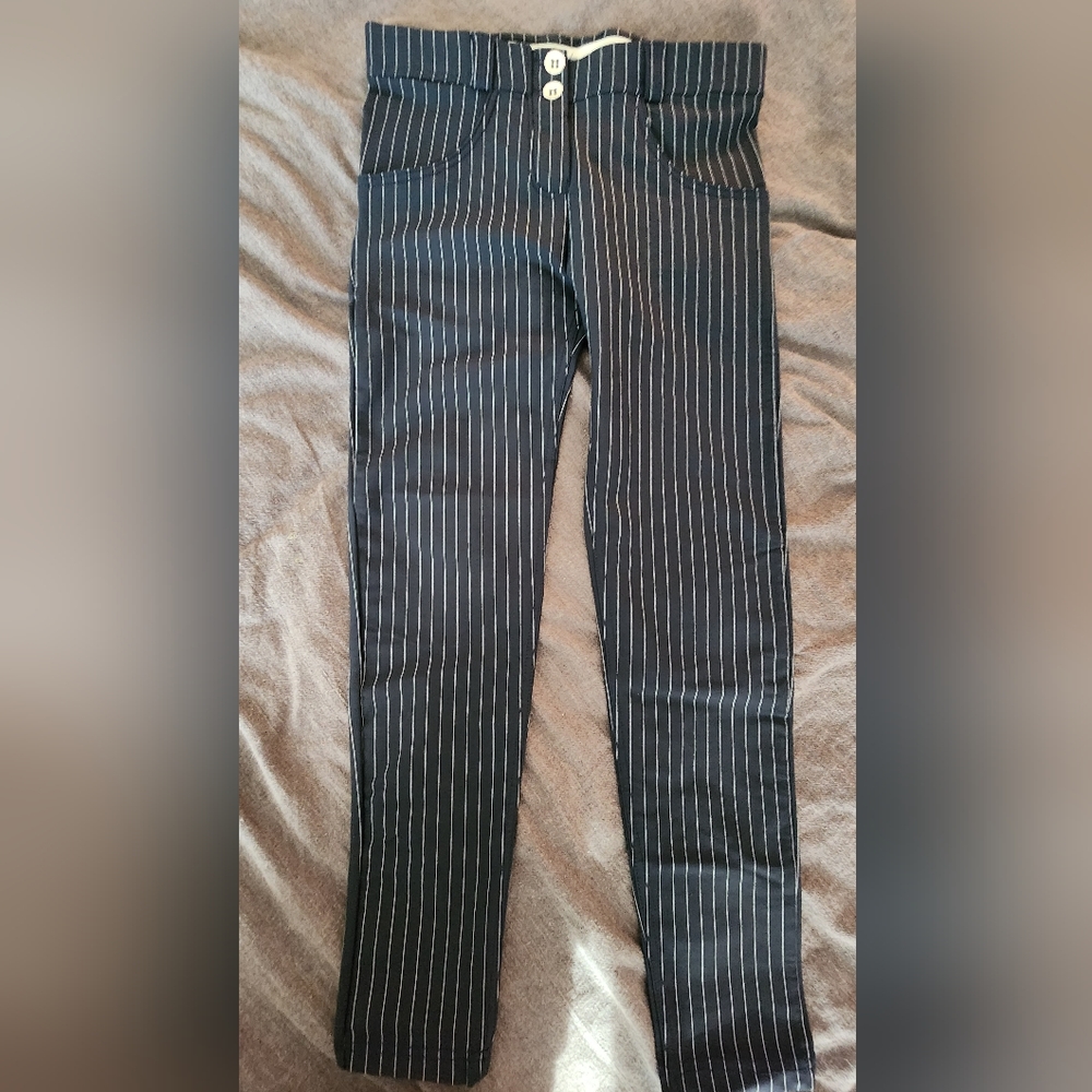 Freddy Jeans WR.UP Pinstripe Suit Pants, 7/8 length, Sz Small